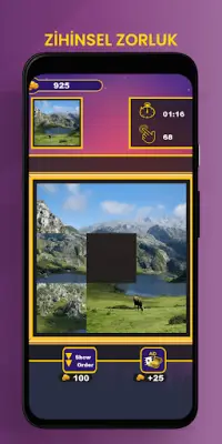 Kayan Bulmaca zihinsel oyunlar Screen Shot 2