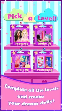 Dream Dolly Designer - Doll Game Screen Shot 5