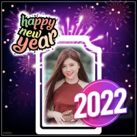 Bingkai Foto Tahun Baru 2022 🎉 Screen Shot 4