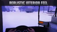 Offroad coach snow 3d sim 2017 Screen Shot 0