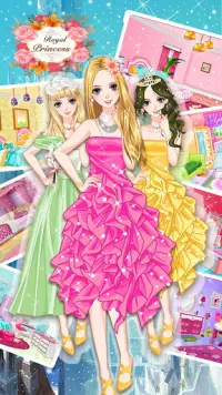 Princess Fashion Girls - Dressup & Makeup Games Screen Shot 2