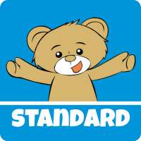 Teddy Eddie Playground Standard Blue