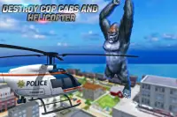 Gorilla Rampage: Angry Kong City Attack Screen Shot 0