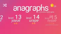 Anagraphs: An Anagram Puzzle Game Screen Shot 0