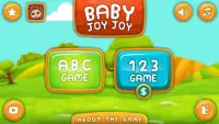 Baby Joy Joy ABC game for Kids Screen Shot 0