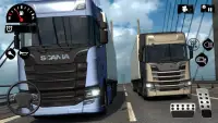 Euro Truck Driver 3D: Top Driving Game 2021 Screen Shot 1