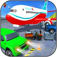 Airplane Car Parking Simulator - Car Driving Games