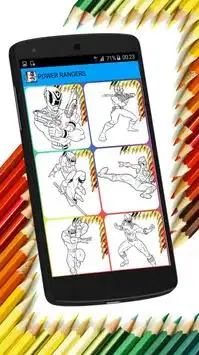 SuperHeroes Coloring Pages Screen Shot 2