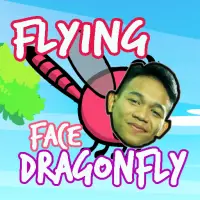 Flying Dragonfly Face Screen Shot 0