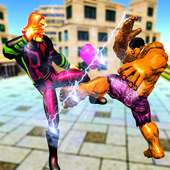 Hammer Hero vs Crime City Avenger Battle