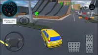 Land Cruiser Taxi City Drive Game Screen Shot 5