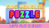 Kids Vehicles For Puzzle & Toddlers Screen Shot 15