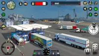 Cargo Truck Driving Truck Game Screen Shot 4