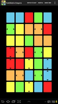 Rubimatrix - color puzzle game Screen Shot 2