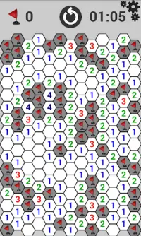 Minesweeper at hexagon Screen Shot 0