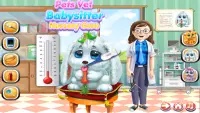 Pets Vet Doctor Baby Sitter Game Perawatan Anak Screen Shot 2