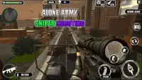 Alone Army Sniper Shooting Screen Shot 0