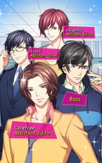 Office love story - Otome game Screen Shot 2