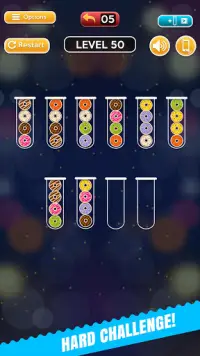 Ball Sort Fun Puzzle - Colore Ordinamento Bubble G Screen Shot 2