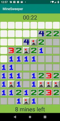 Simple MineSweeper Screen Shot 0