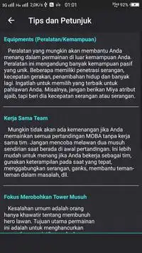Panduan: Mobile Legends Guide Bahasa Indonesia Screen Shot 3