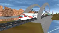 Superfast Bullet Train Racing Screen Shot 2