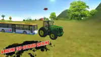 Expert Chained Tractor Pull : Towing Bus Service Screen Shot 14