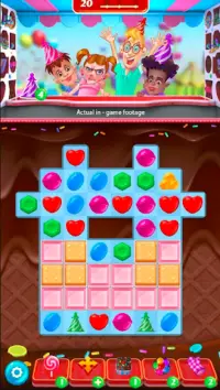 Bomb Candy Love - Sweet Candy Screen Shot 1