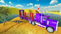 Zoo & Farm Animal Transporter Truck 2018 Screen Shot 3