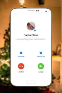 Call From Santa Claus - Santa Talking Phone Call Screen Shot 2