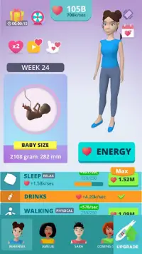 Baby & Mom 3D - Pregnancy Sim Screen Shot 0