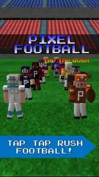 Pixel Football - Tap tap Football Screen Shot 0