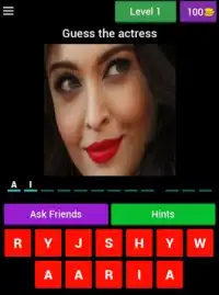 Bollywood Actors Actress Quiz Screen Shot 12
