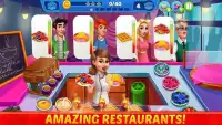 요리 학교-여자 게임 2020 & Restaurant Craze Screen Shot 2