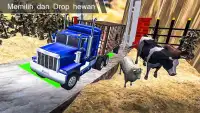 Tanah pertanian Hewan Mengangkut Simulator Screen Shot 3