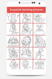 how to draw disney princesses Screen Shot 5