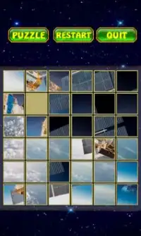 स्लाइड पहेली - अंतरिक्ष फिसलने Screen Shot 6