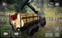 truk penebang simulator mengemudi 3d game Screen Shot 16
