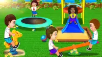 학교 생활에 다시 엠마 : 교실 놀이 게임 Screen Shot 1