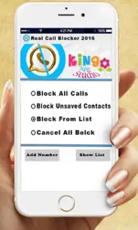 Real Call Blocker 2016 Screen Shot 3