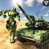 Tank Transformation Futuristic Robot Wars