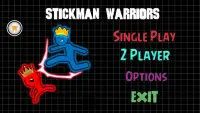 Blue and Red Stickman Warriors Screen Shot 0