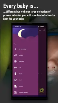 Baby Sleep: Weißes Wiegenlied Screen Shot 6