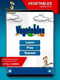 Vegetables - Learn & Play Screen Shot 7