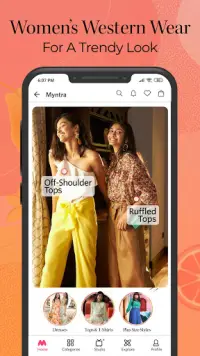 Myntra Online Shopping App - Shop Fashion & more Screen Shot 1