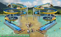 पानी पार्क खेल: रपट खेल 3 डी Screen Shot 2