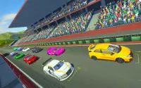 сумасшедшие улицы акции гоночных автомобилей 3D Screen Shot 0