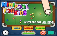 Mini Pool for Kids Screen Shot 4