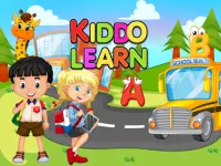 Kiddo Learn : الكل في لعبة تعليمية واحدة للأطفال Screen Shot 0