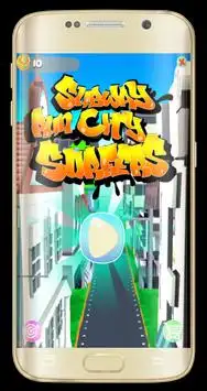 Subway Run City Surfer Screen Shot 0